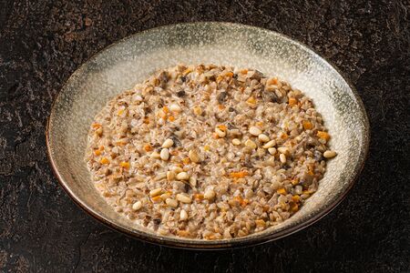 Греча с орехами