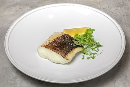 Стейк палтуса