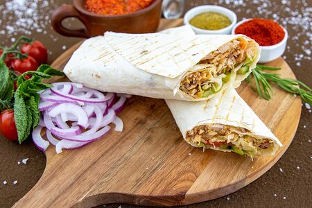 Шаурма в лаваше