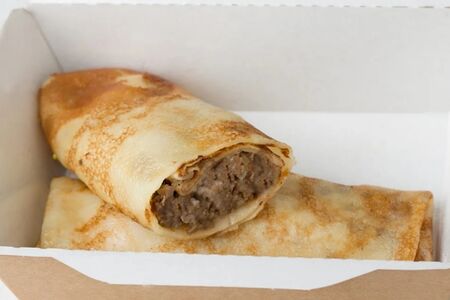 Блинчики с мясом