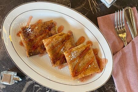 Блинчики с кленовым сиропом