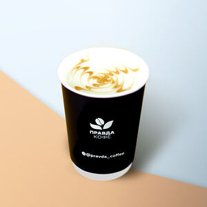 Латте соленая карамель