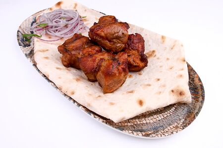 Шашлык из cвинoй шеи