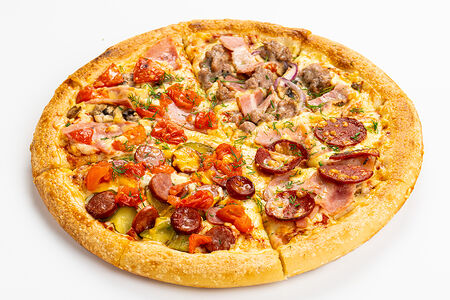 Пицца Великолепная четверка фирменная