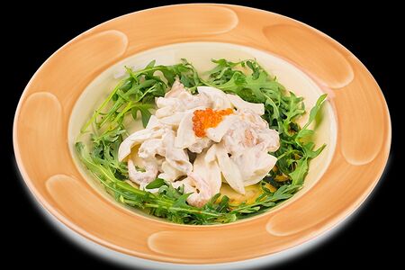 Салат с морепродуктами