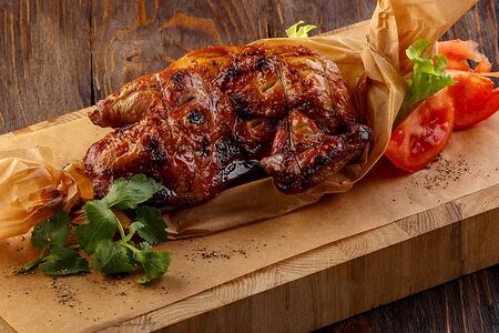 Цыпленок на решетке