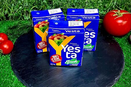 Сок Yes!Tea Яблоко-персик