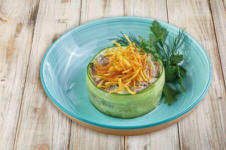 Салат из говяжьего языка