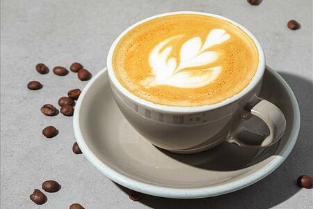 Флет уайт на обычном молоке 300 мл