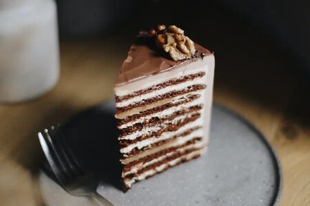 Шоколадный медовик Angel Vegan