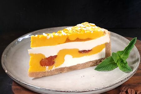 Чизкейк манго-маракуйя