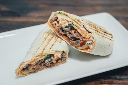 Мини-шаурма с говядиной