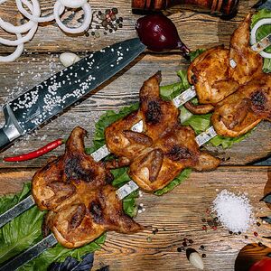 Шашлык из перепелки