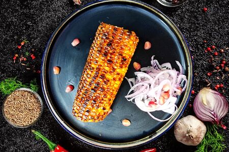 Кукуруза на мангале