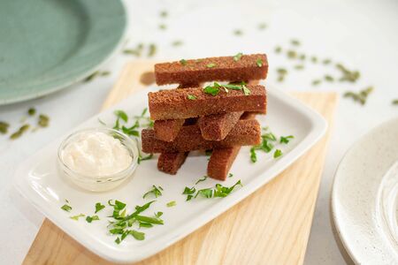 Чесночные гренки