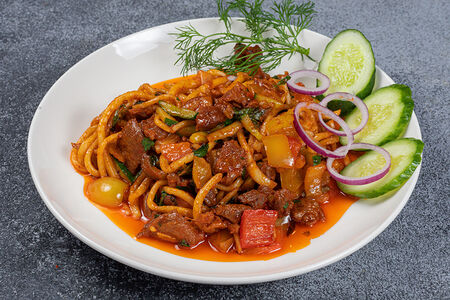 Лагман жареный