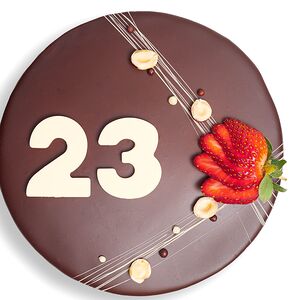 Прага с декором и цифрой