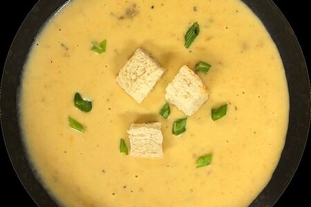 Сырный суп-пюре