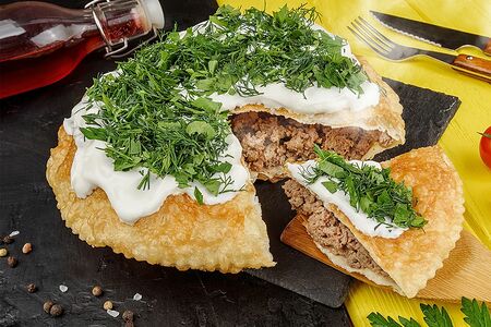 Пирог с мраморной говядиной