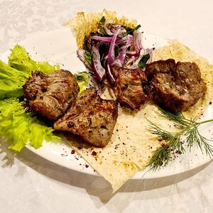 Шашлык из телячьей мякоти