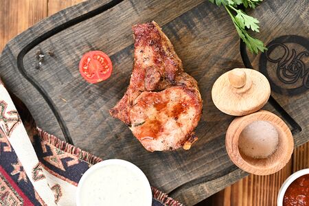 Шашлык из cвинoй корейки