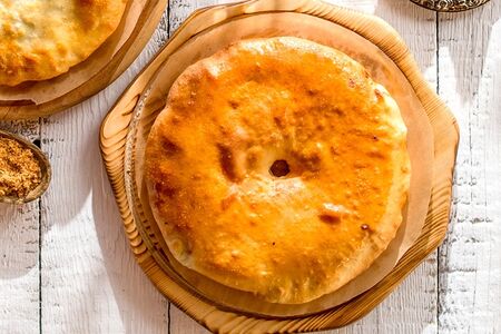 Пирог с фермерским цыплёнком и сыром