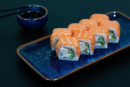 Ролл Филадельфия с креветкой