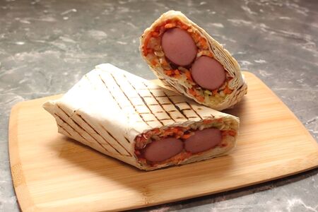 Шаурма Хот-Дог в лаваше