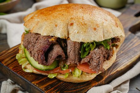 Minute steak в пите