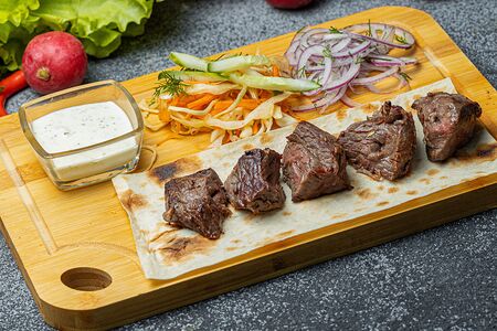 Шашлык из говядины