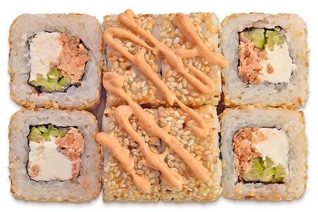 Ролл с угрём