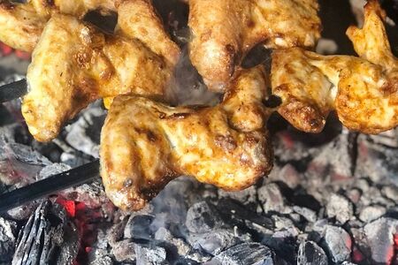 Шашлык из куриной грудки