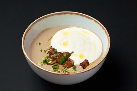 Крем-суп из белых грибов