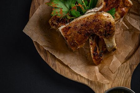 Цыплёнок тапака по-гальски