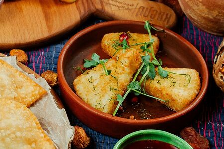 Хрустящий сыр сулугуни