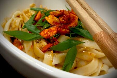 Пад Тай с креветками