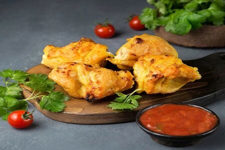 Шашлык из куриного филе