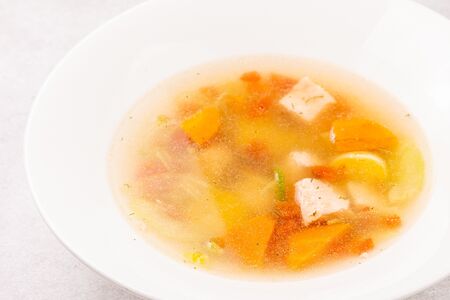 Уха из лосося