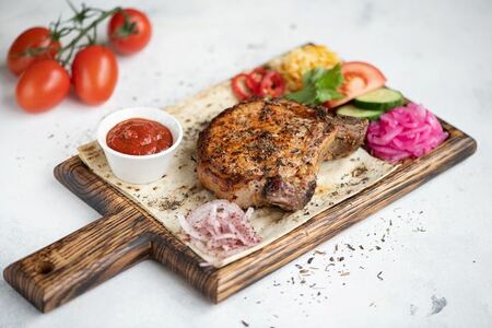 Чалагадж шашлык из cвинoй корейки