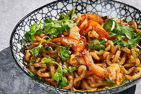 Удон с морепродуктами