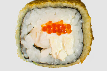 Ролл теплый Эби темпура маки