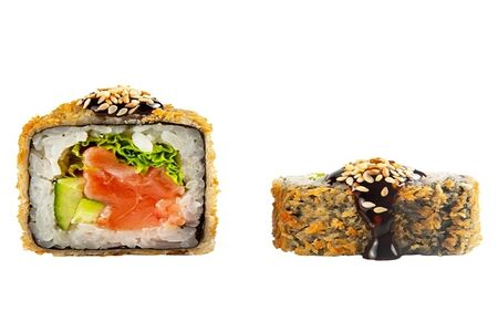 Сяке темпура