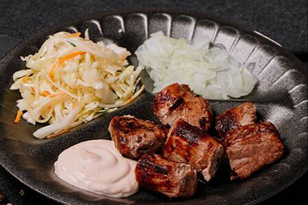 Шашлык из cвинoй шеи