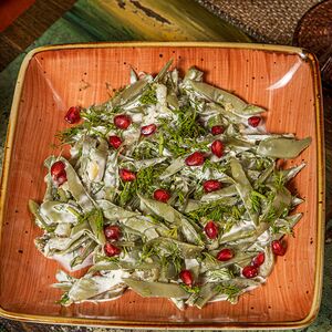 Կանաչ լոբով աղցան