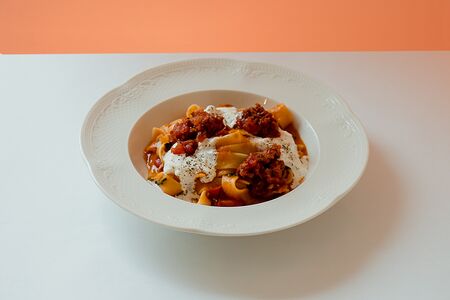 Лимонная с томатами черри и страчателлой