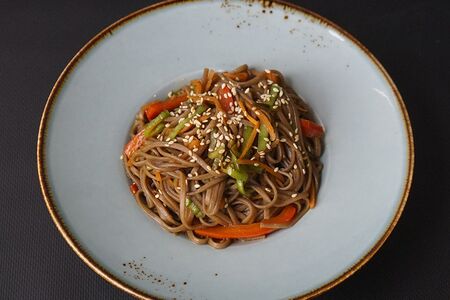 Соба с овощами