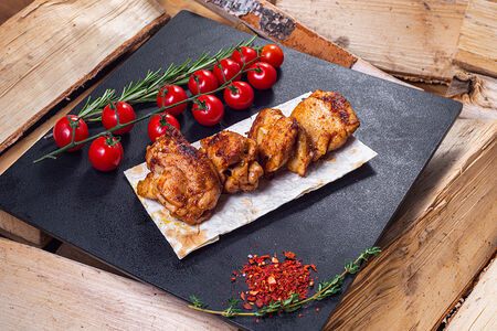 Шашлык из куриного филе бедра