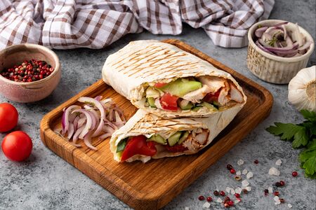 Шаурма с курицей