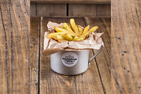 Картофель фри чесночный