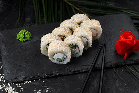 Сливочный ролл с креветкой